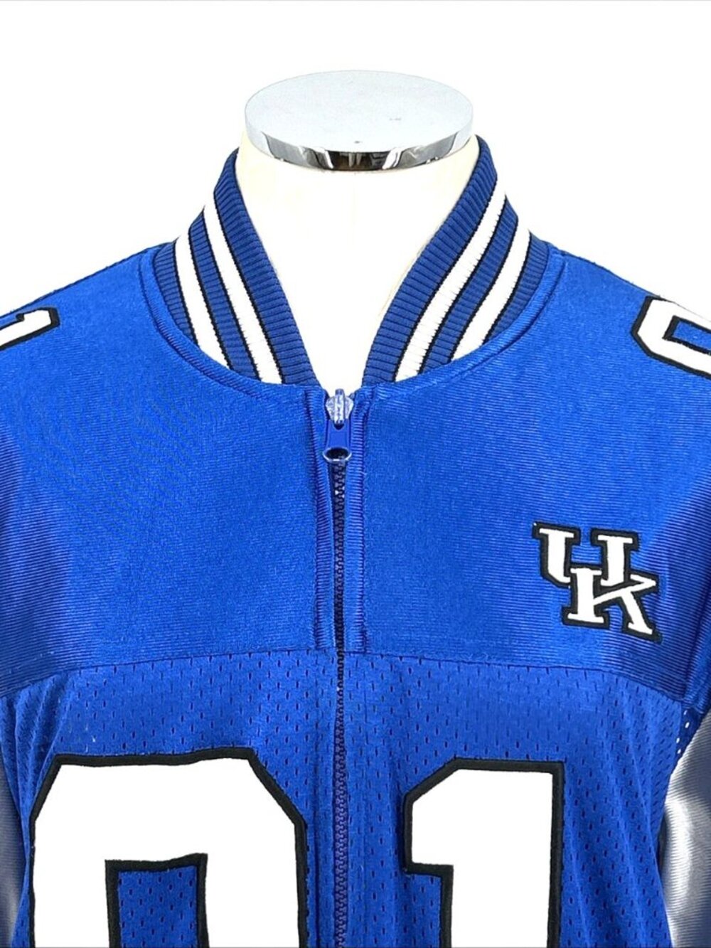 Kentucky Wildcats Jacket Sz XL Reversible Full Zip Xtreme Fanz Vtg - Picture 2 of 12
